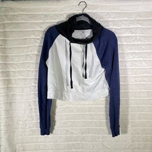 Multi-Color Cropped Sweatshirt